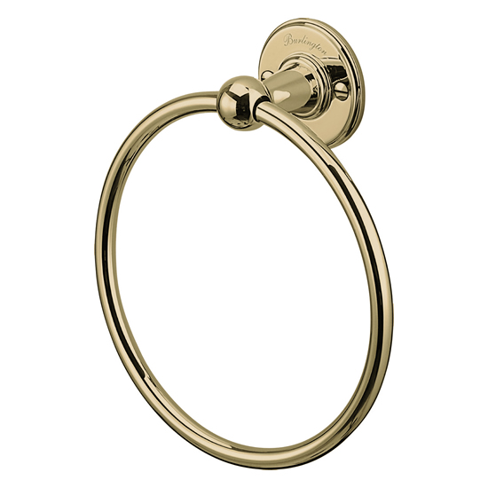 Towel ring - gold